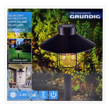 Grundig - LED-Solarleuchte LED/1,2V