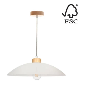 Hängeleuchte an Schnur JONA 1xE27/60W/230V – FSC-zertifiziert