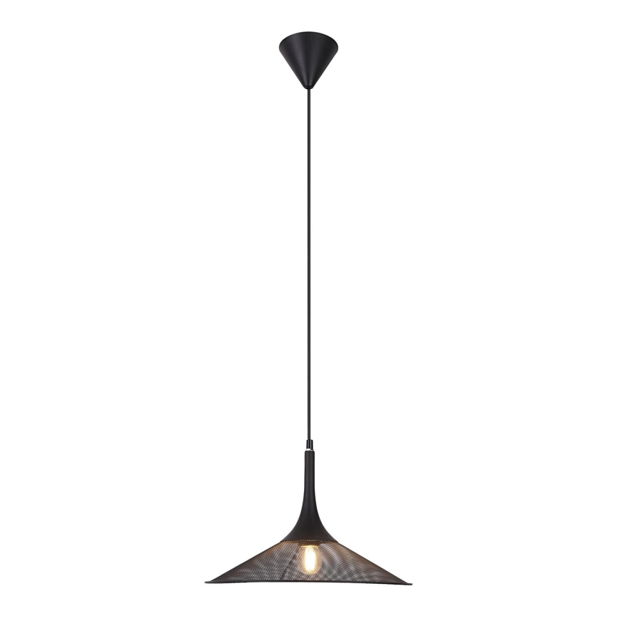 Hängeleuchte an Schnur KIRUNA 1xE27/40W/230V d 25 cm schwarz