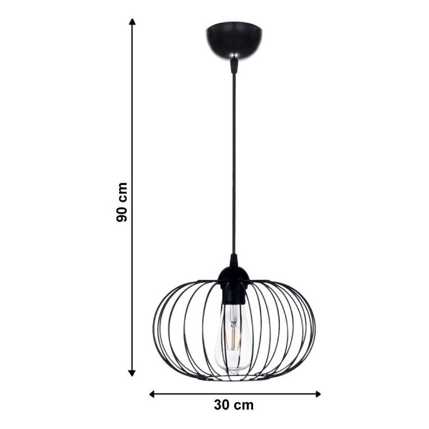 Hängeleuchte BOCCA 1xE27/60W/230V