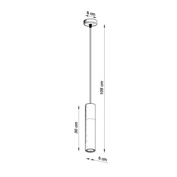 Hängeleuchte BORGIO 1xGU10/40W/230V