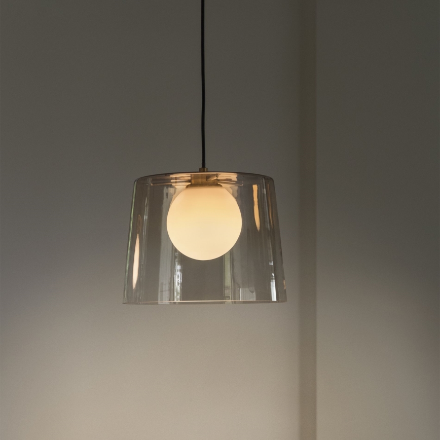 Ideal Lux - LED-Hängeleuchte an Schnur FADE 1xG9/3W/230V golden