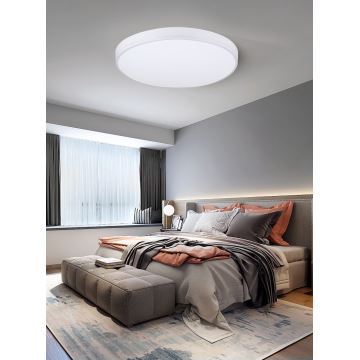 Immax NEO 07149-W51 - Dimmbare LED-Deckenleuchte NEO LITE AREAS LED/48W/230V Tuya Wi-Fi weiß + Fernbedienung