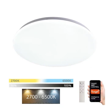 Immax NEO 07156-38 - Dimmbare LED-Deckenleuchte ANCORA LED/24W/230V 2700-6500K WLAN +Fernbedienung Tuya