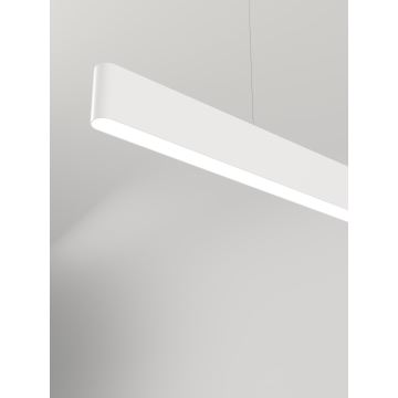 Immax NEO 07157-W120X - RGB+CCT Dimmbare LED-Hängeleuchte an Schnur MILANO LED/40W/230V Tuya weiß