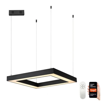 Immax NEO 07173L - Dimmbare LED-Hängeleuchte an Schnur CANTO LED/60W/230V schwarz Tuya + Fernbedienung