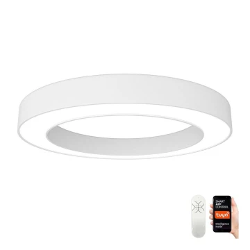 Immax NEO 07212L - Dimmbare LED-Leuchte PASTEL LED/53W/230V weiß Tuya + Fernbedienung