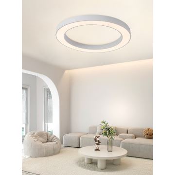 Immax NEO 07213L - Dimmbare LED-Deckenleuchte PASTEL LED/68W/230V 95 cm weiß Tuya + Fernbedienung