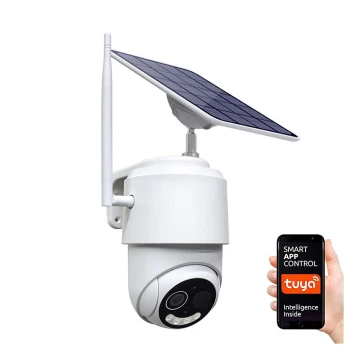 Immax NEO 07754L - Intelligente Outdoor-Solarkamera mit Sensor FULL HD 9000mAh Wi-Fi Tuya IP65