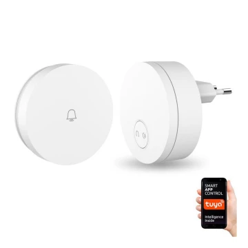 Immax NEO 07769L - Kabellose Türklingel mit Stecker NEO LITE 230V Wi-Fi Tuya