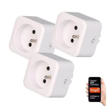 Immax NEO 07786C - SET 3x Smart-Steckdose NEO LITE 3680W/230V/16A Tuya