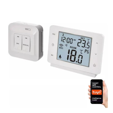 Kabelloses Digital-Thermostat GoSmart 230V/16A Wi-FI Tuya