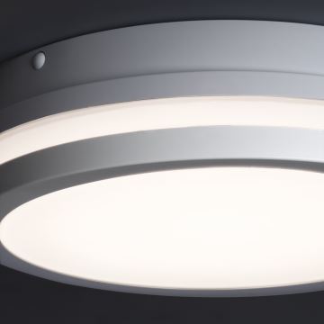 LED-Außenleuchte mit Sensor BENO LED/24W/230V IP54 weiß