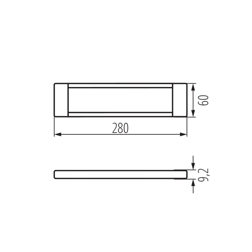 Dimmbare LED-Möbelbeleuchtung DAXA LED/5W/24V 3000/4000/5500K