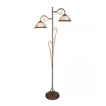 Kemar VE/LS - Stehlampe VERDA 2xE27/60W Bronze