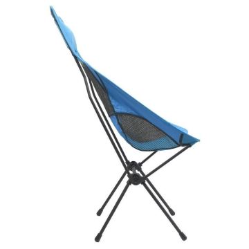 Klappbarer Campingstuhl blau 105 cm