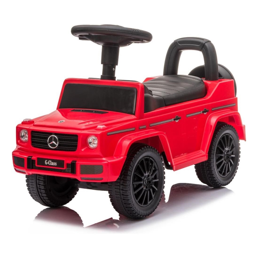 Lauf-Fahrzeug Mercedes G350d rot/schwarz