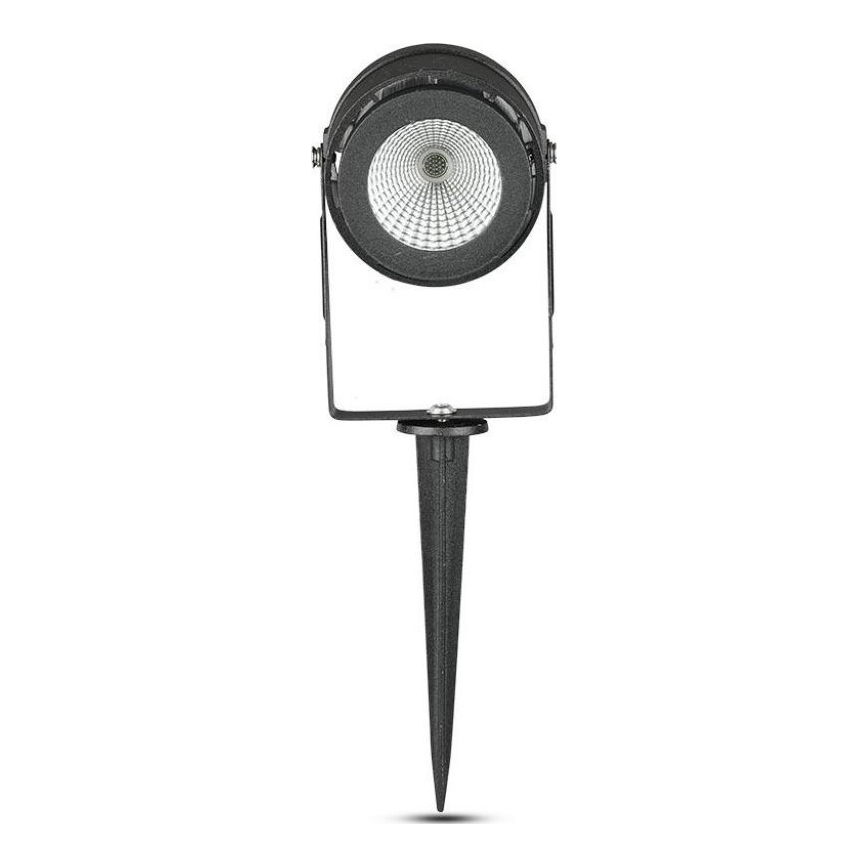 LED-Außenleuchte LED/12W/100-240V IP65 schwarz - grünes Glas