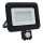 LED-Außenstrahler mit Sensor LED/50W/230V 4000K IP65 schwarz