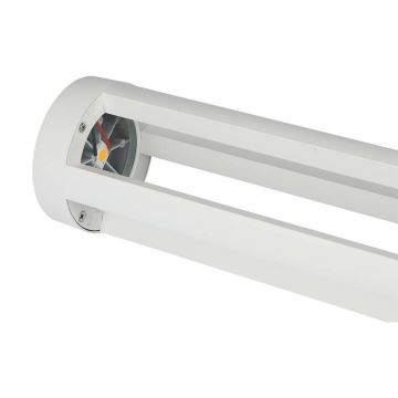 LED Auβenlampe LED/10W/230V 80cm 3000K IP65 weiß