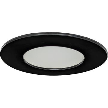 LED-Badezimmer-Einbauleuchte LED/8W/230V 3000K IP65 schwarz