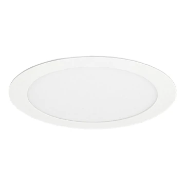 LED-Badezimmer-Einbauleuchte VEGA LED/12W/230V 2800K d 16,8 cm IP44 Schnee weiß