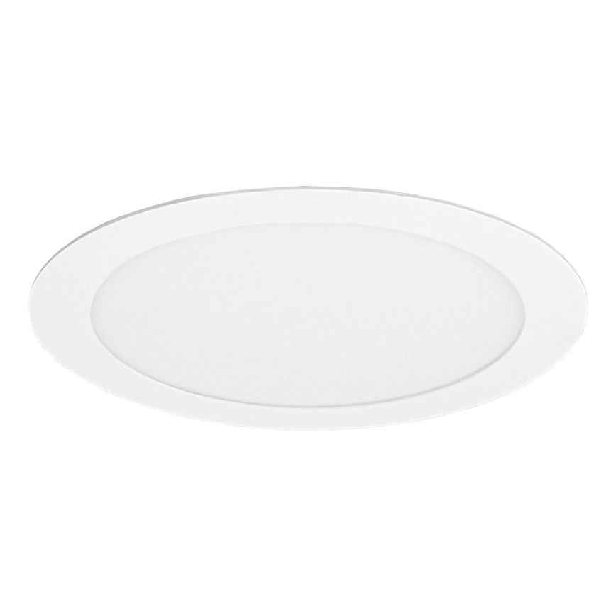 LED-Badezimmer-Einbauleuchte VEGA LED/12W/230V 3800K d 16,8 cm IP44 Schnee weiß