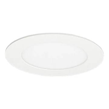 LED-Badezimmer-Einbauleuchte VEGA LED/6W/230V 2800K d 11,8 cm IP44 Schnee weiß