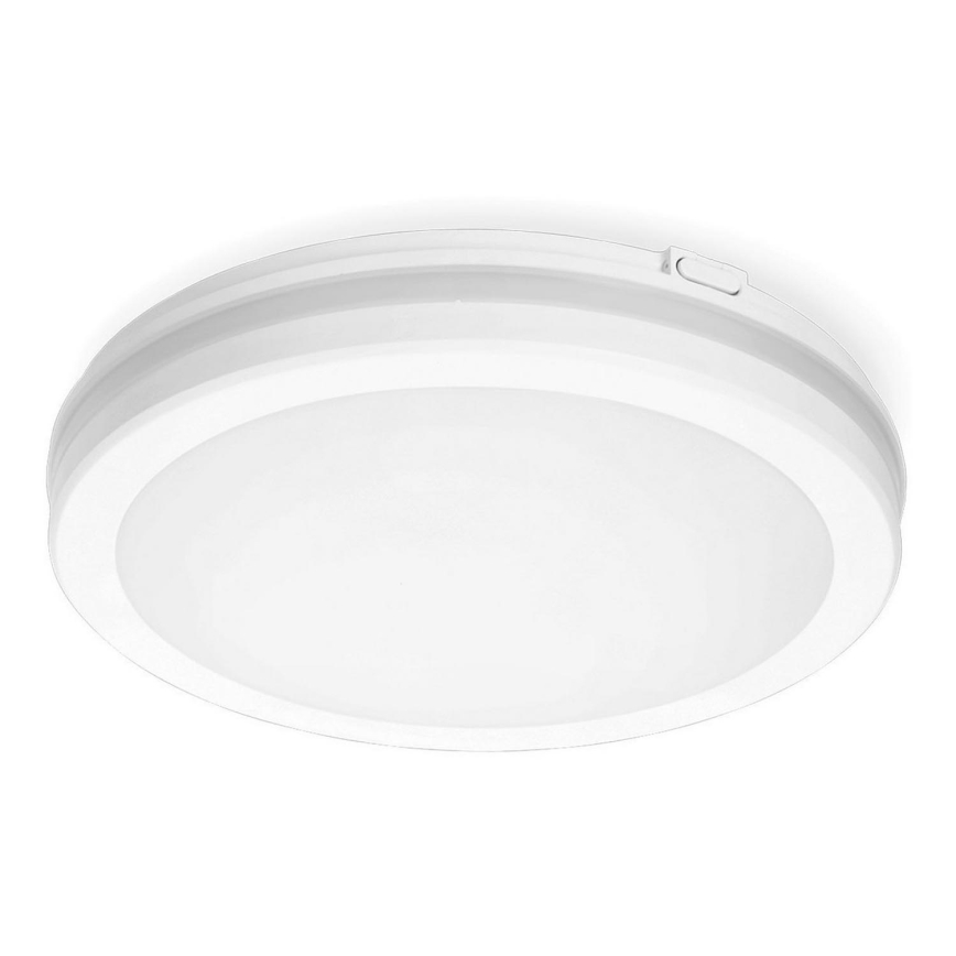 LED-Deckenleuchte für Badezimmer LED/24W/230V 3000/4000/6500K IP65 d 30 cm weiß