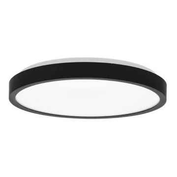 LED-Deckenleuchte für Badezimmer LIRA LED/12W/230V 4000K d 25 cm IP44 schwarz