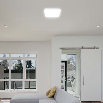 LED-Deckenleuchte für Badezimmer mit Sensor LED/36W/230V 4000K IP44 weiß + Fernbedienung