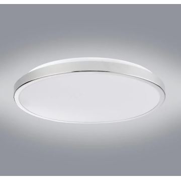 LED-Deckenleuchte KERN LED/24W/230V d 40 cm glänzendes Chrom