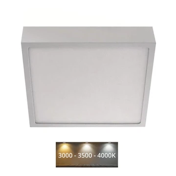 LED-Deckenleuchte NEXXO LED/21W/230V 3000/3500/4000K 22,5x22,5 cm weiß