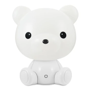 LED Dimmbare Kinder-Nachtlämpchen 2,5W/230V Teddybär weiß