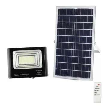 LED Dimmbarer Solarstrahler LED/35W/10V 4000K IP65 + Fernsteuerung