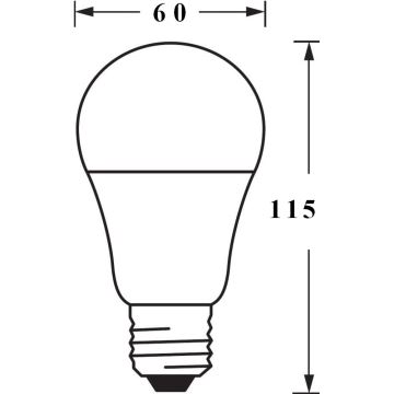 LED-Dimmbirne SMART+ E27/9,5W/230V 2.700K-6.500K - Ledvance