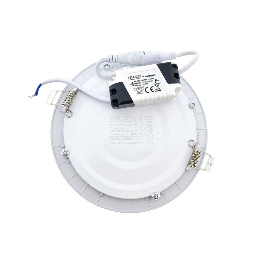 LED Einbauleuchte CIRCLE LED/9W/230V 6500K