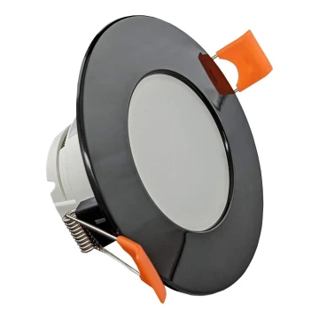 LED-Einbauleuchte für Badezimmer BONO LED/8W/230V 4000K IP65 schwarz