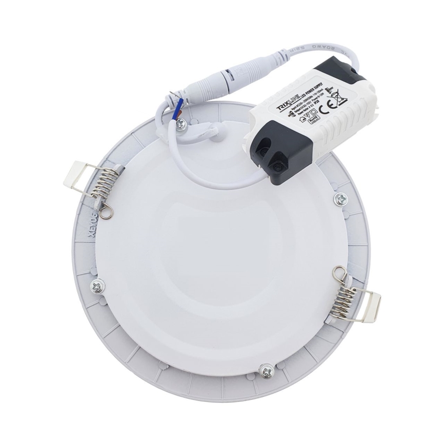 LED-Einbauleuchte QTEC LED/15W/230V 4200K d 18,8 cm