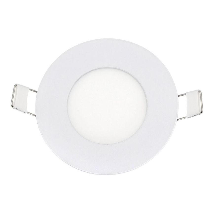 LED-Einbauleuchte QTEC LED/3W/230V 6500K d 8,3 cm