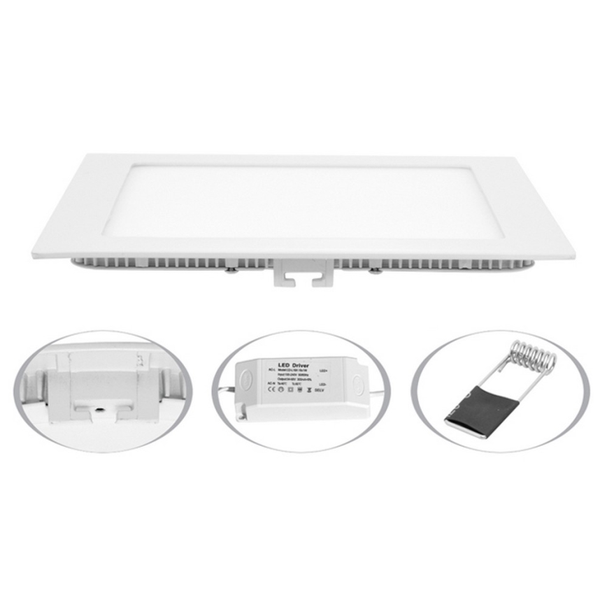 LED-Einbauleuchte für Badezimmer RAFA LED/25W/230V 2700K IP44