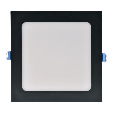 LED-Einbauleuchte RIGEL LED/10W/230V 4000K 16,8x16,8 cm schwarz