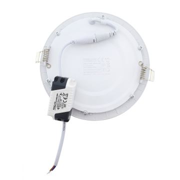 LED Einbauleuchte ROUND LED/12W/230V 4200K