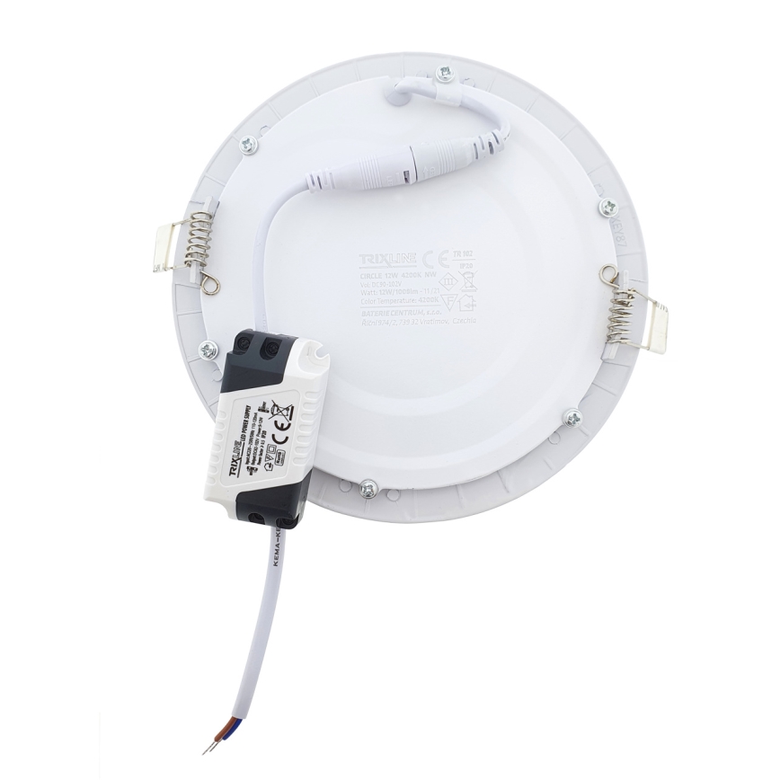 LED Einbauleuchte ROUND LED/12W/230V 4200K