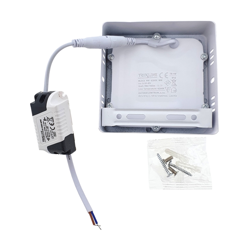 LED Einbauleuchte SQUARE LED/9W/230V 4200K