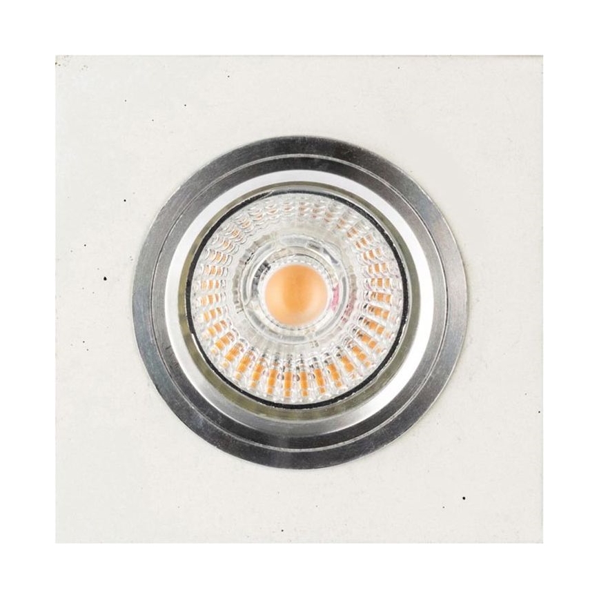 LED-Einbauleuchte VITAR 1xGU10/5W/230V CRI 90 Beton – FSC-zertifiziert