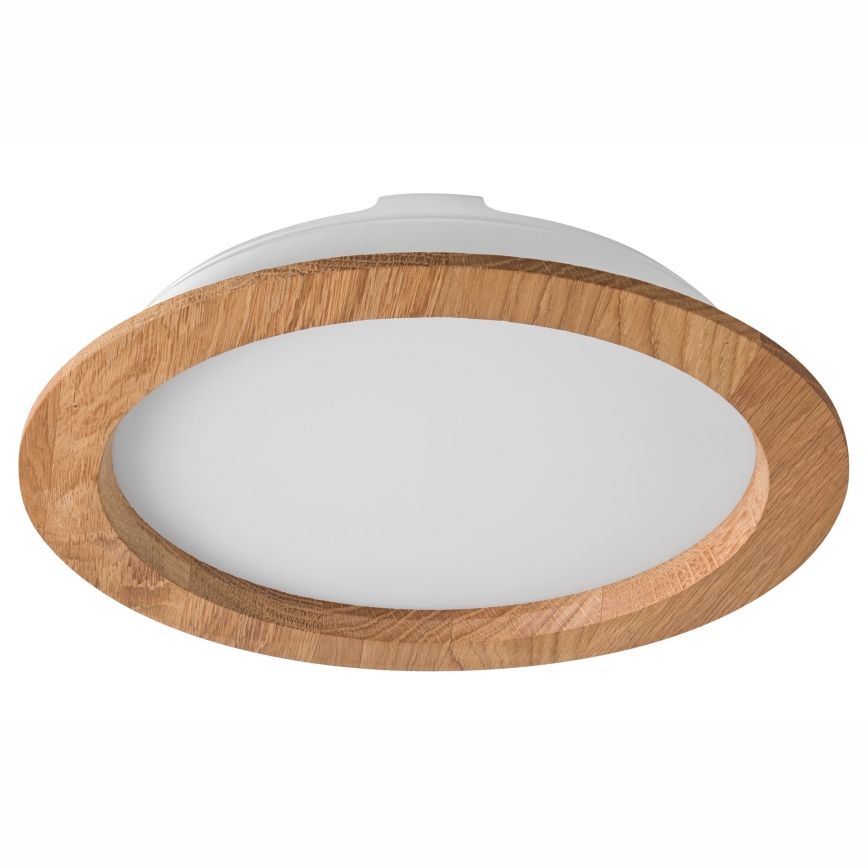 LED-Einbauleuchte WOODY SPOT LED/23,5W/230V 4000K Eiche ø 23,5 cm