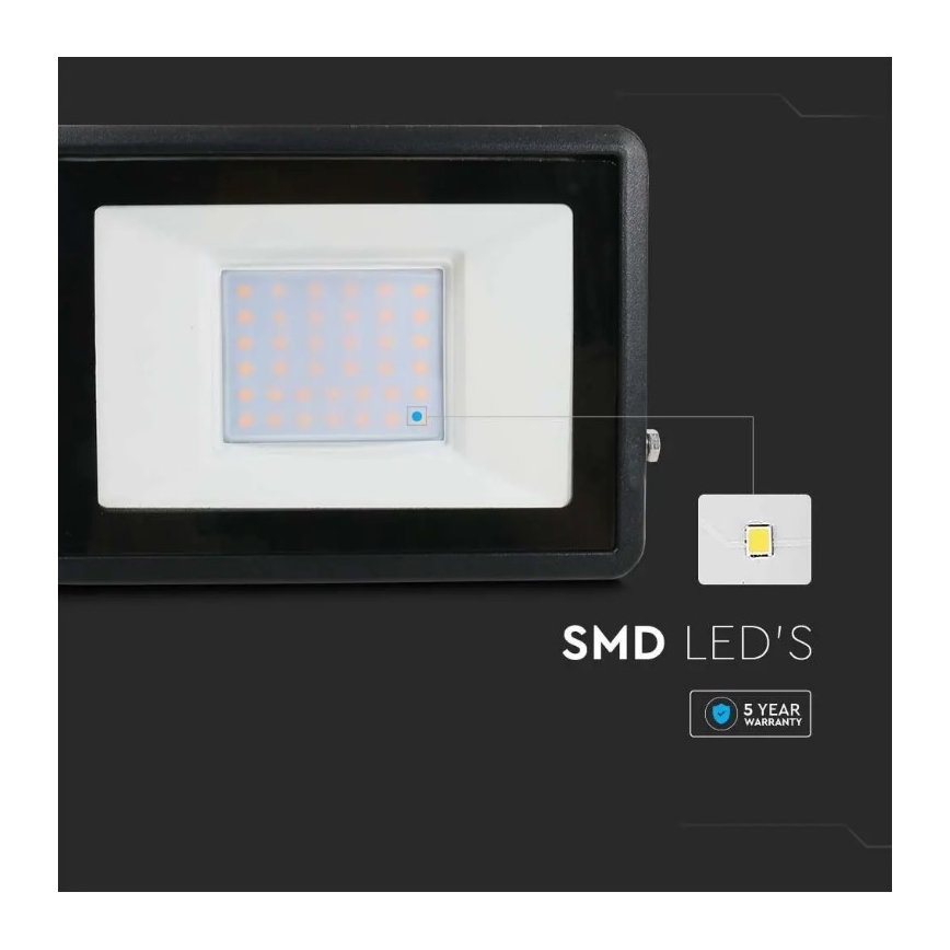 LED-Flutlicht mit Direktanschluss SAMSUNG CHIP LED/30W/230V IP65 6500K