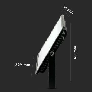 LED-Flutlicht SAMSUNG CHIP LED/300W/230V IP65 4000K schwarz