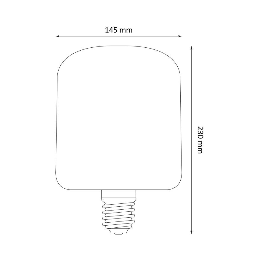 LED Glühbirne DECO VINTAGE E27/4W/230V 1800K